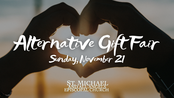 Alternative Gift Fair Sunday, November 21