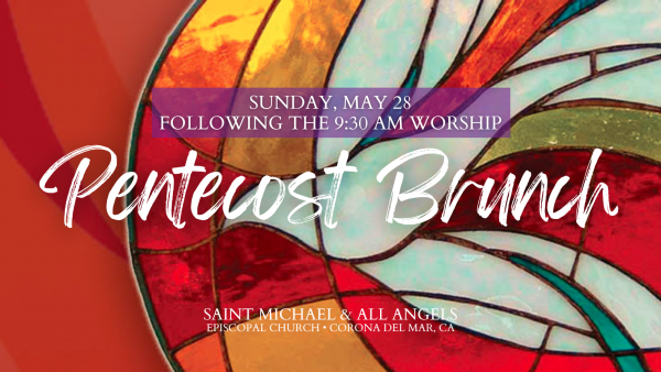 Pentecost Brunch on Sunday, May 28