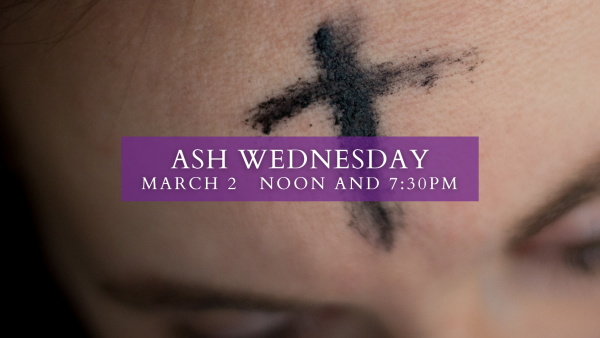 Ash Wednesday 2022 at St. Mike's