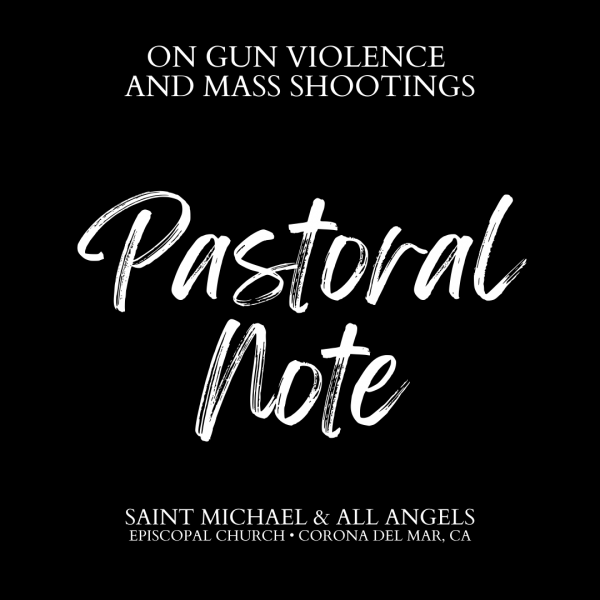 A Pastoral Note on Gun Violence and Mass Shootings - May 19, 2022